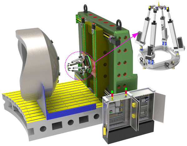 3D modeling of noncircular bevel gears.